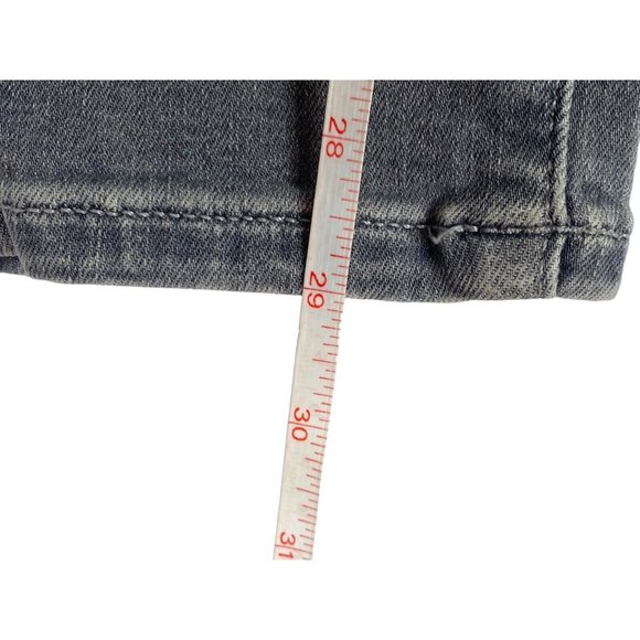 Ann Taylor Womens Jeans 12 Gray The Skinny Leg High Waist Pockets Stretch Casual - Picture 3 of 6
